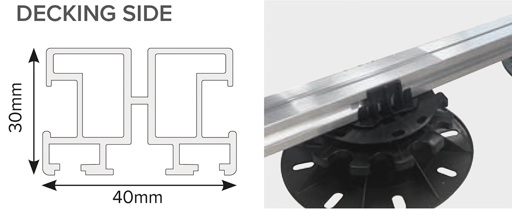 Keradeck 30 Decking Side